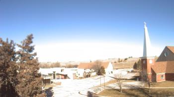 Weather camera view of Red Cloud Indian School.