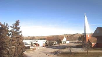 Weather camera view of Red Cloud Indian School.