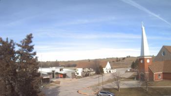 Weather camera view of Red Cloud Indian School.