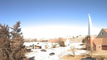 Weather camera view of Red Cloud Indian School.