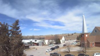 Weather camera view of Red Cloud Indian School.