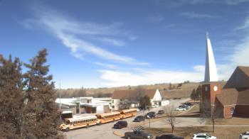 Weather camera view of Red Cloud Indian School.