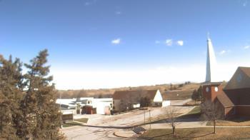 Weather camera view of Red Cloud Indian School.