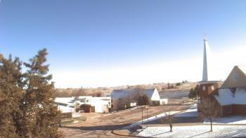 Weather camera view of Red Cloud Indian School.