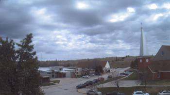 Weather camera view of Red Cloud Indian School.
