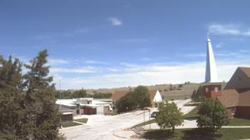 Weather camera view of Red Cloud Indian School.