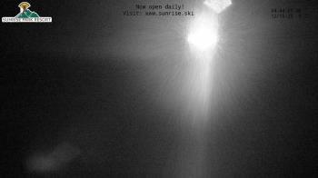 Weather camera view of Sunrise Park Resort 10650 ft elev.