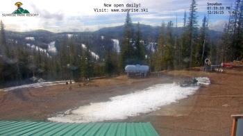 Weather camera view of Sunrise Park Resort 10650 ft elev.