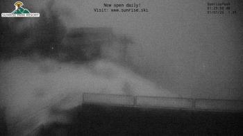 Weather camera view of Sunrise Park Resort 10650 ft elev.