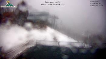 Weather camera view of Sunrise Park Resort 10650 ft elev.