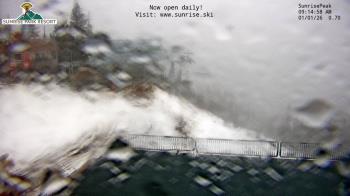 Weather camera view of Sunrise Park Resort 10650 ft elev.