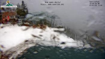 Weather camera view of Sunrise Park Resort 10650 ft elev.