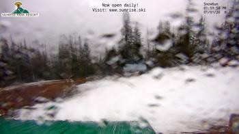 Weather camera view of Sunrise Park Resort 10650 ft elev.