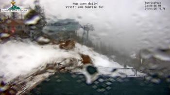 Weather camera view of Sunrise Park Resort 10650 ft elev.