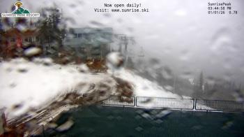 Weather camera view of Sunrise Park Resort 10650 ft elev.