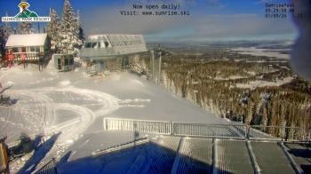 Weather camera view of Sunrise Park Resort 10650 ft elev.