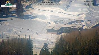 Weather camera view of Sunrise Park Resort 10650 ft elev.