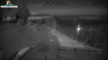 Weather camera view of Sunrise Park Resort 10650 ft elev.