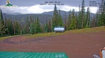 Weather camera view of Sunrise Park Resort 10650 ft elev.