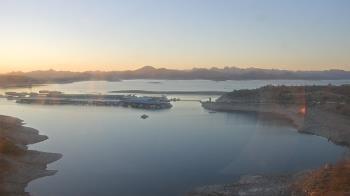 Weather camera view of Pleasant Harbor.