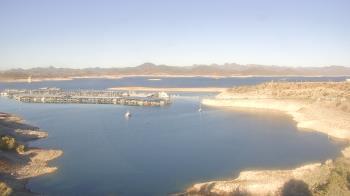 Weather camera view of Pleasant Harbor.