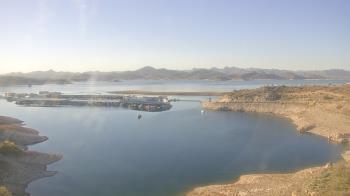 Weather camera view of Pleasant Harbor.