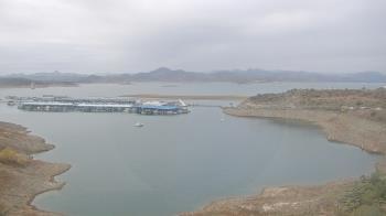 Weather camera view of Pleasant Harbor.