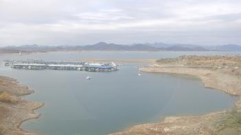 Weather camera view of Pleasant Harbor.