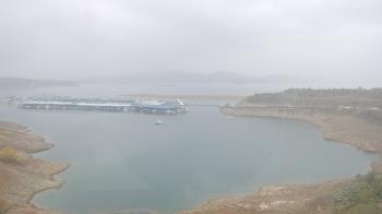 Weather camera view of Pleasant Harbor.