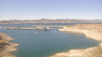 Weather camera view of Pleasant Harbor.