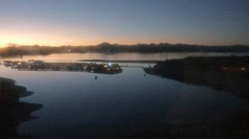 Weather camera view of Pleasant Harbor.