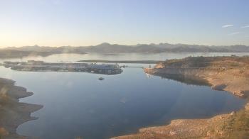 Weather camera view of Pleasant Harbor.