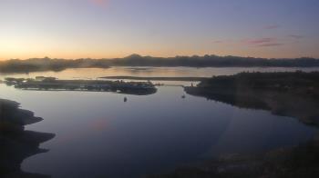 Weather camera view of Pleasant Harbor.