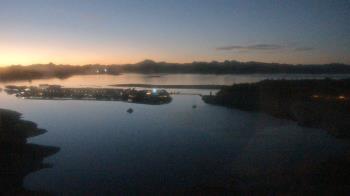 Weather camera view of Pleasant Harbor.