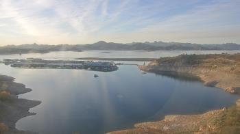 Weather camera view of Pleasant Harbor.