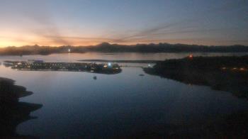 Weather camera view of Pleasant Harbor.