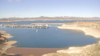 Weather camera view of Pleasant Harbor.