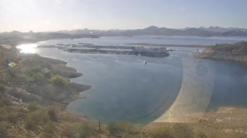 Weather camera view of Pleasant Harbor.