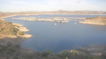 Weather camera view of Pleasant Harbor.