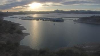 Weather camera view of Pleasant Harbor.