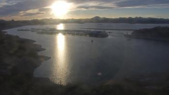 Weather camera view of Pleasant Harbor.