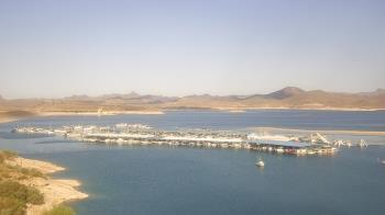 Weather camera view of Pleasant Harbor.