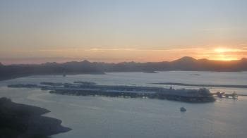 Weather camera view of Pleasant Harbor.