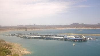 Weather camera view of Pleasant Harbor.