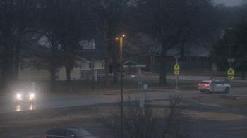 Weather camera view of Pea Ridge HS.