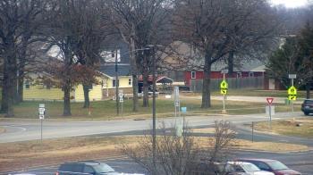 Weather camera view of Pea Ridge HS.