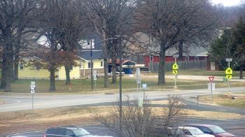 Weather camera view of Pea Ridge HS.