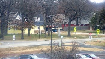 Weather camera view of Pea Ridge HS.