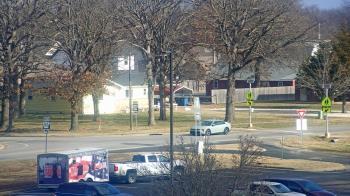 Weather camera view of Pea Ridge HS.