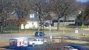 Weather camera view of Pea Ridge HS.